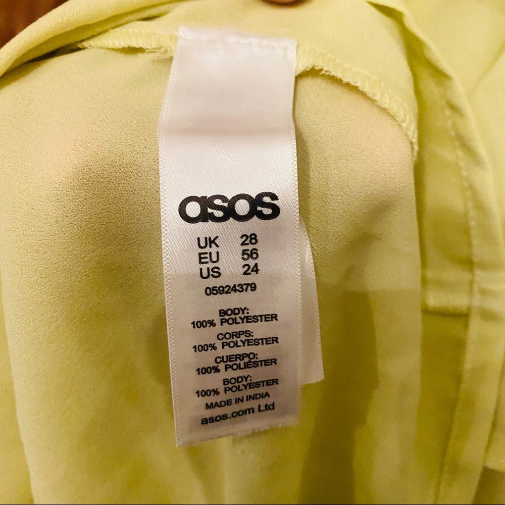 ✨NWT ASOS Ruffle Tiered Blouse - Picture 5 of 5